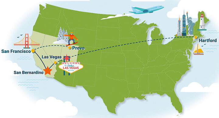 More passenger flights out of San Bernardino International Airport